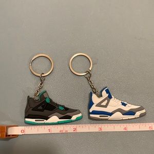 $30 for all 23 Air Jordan 4 sneaker key chains